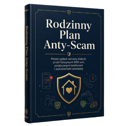 Okładka systemu Rodzinny Plan Anty-Scam